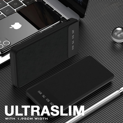 ULTRASLIM Power Bank with 4 Detachable Cable - 10000mAh 05