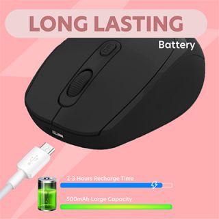 High Performance Dual Mode Bluetooth + 2.4G Wireless Mouse 05