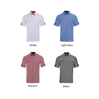 OS F1 Corporate Uniform Short Sleeve 200gsm Shirt V3