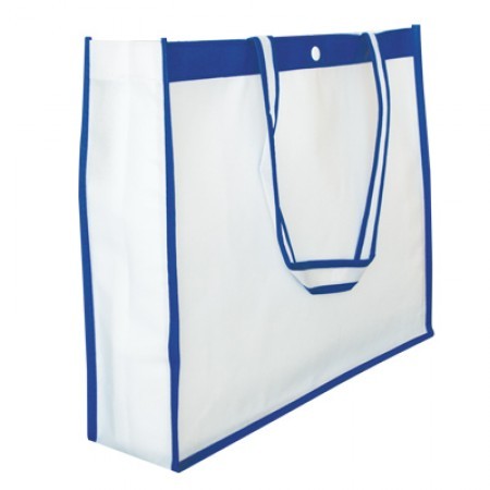Grocery Non-Woven Bag with Button - 100gsm (400x330x100) 06
