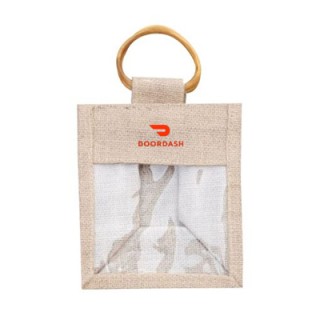 Laminated Jute Tote Bag (135x155x110)