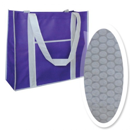 Tone Non-Woven Tote Bag with Pocket - 100gsm (375x330x125) 08