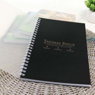 Linux Wire-O Custom Notebook - A5 Size 06