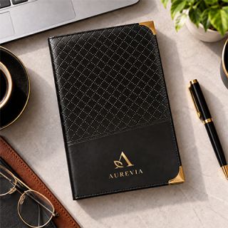 Alpha Texture Bonded Paper Based Executive Log