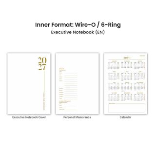 Aura PU Executive Notebook - A5 Size 11