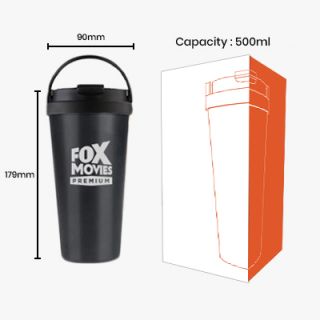AUTUMN Stainless Steel Coffee Mug - 500ml 11