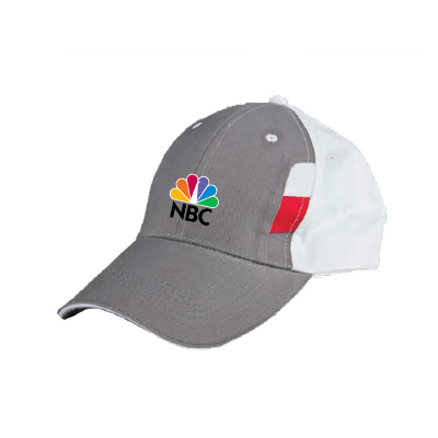 OS Colorblock Baseball Cotton Brush Cap 200g 6 Panel 01
