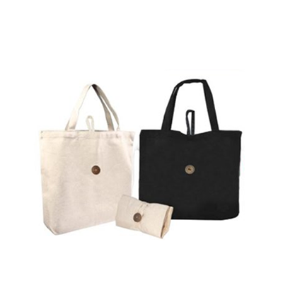 Canvas Cotton Bag With Button  - 12oz (415 x 385x120) 01