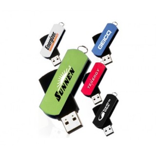 Aluminium Swivel USB Flash Drive - 4GB 03