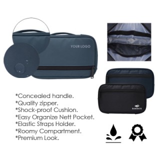 Waterproof Premium Nylon Travel Gadget Pouch 04
