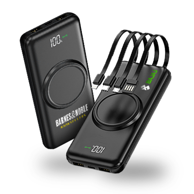 4-in-1 Fast Charging Powerbank with Wireless Charging - 10000mAh 01