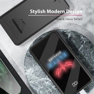 LED Light Up Logo Power Bank - 10000mAh 10