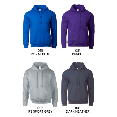 MT Gildan Asian Fit Adult Hooded Sweatshirt 285gsm 06