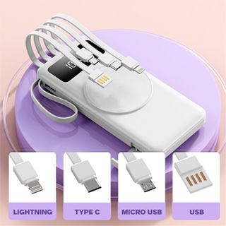 4-in-1 Detachable Fast Charging Powerbank with Wireless Charging - 10000mAh 04