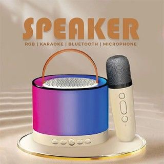 Portable Karaoke Bluetooth Speaker with Microphone