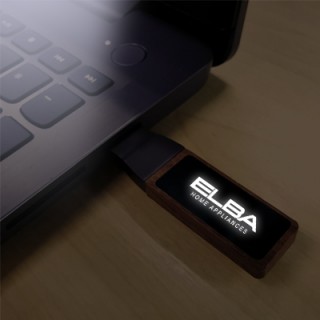 Acrylic Wooden LED USB Flash Drive - 8GB 04