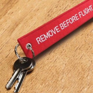 Custom Remove Before Flight Tag