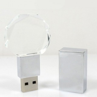 Diamond Crystal USB Memory Drive with LED Light USB - 4GB 03