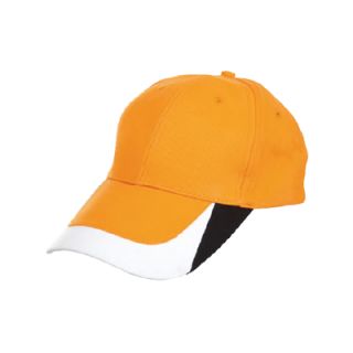 OS Triple Color Baseball Cotton Brush Cap 200g 6 Panel 03