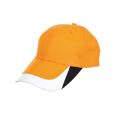 OS Triple Color Baseball Cotton Brush Cap 200g 6 Panel 04