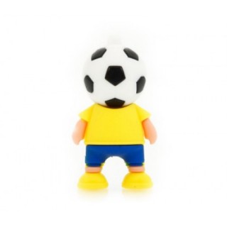 3D Football Man PVC USB Flash Drive - 8GB