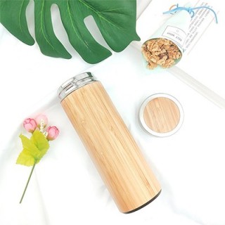 Bamboo Premium Stainless Steel Thermos - 500ml 02