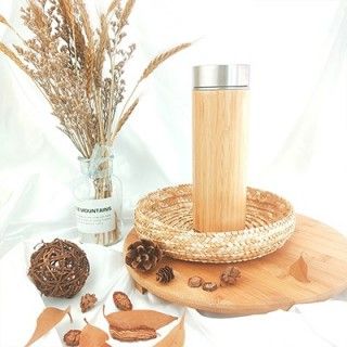 Bamboo Premium Stainless Steel Thermos - 500ml 03