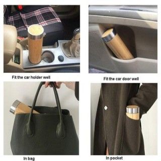 Bamboo Premium Stainless Steel Thermos - 500ml 10