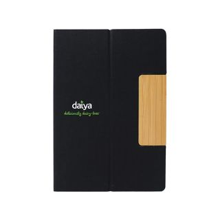 Bamburo PU Executive Notebook with Phone Stand 01