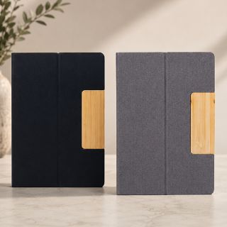 Bamburo PU Executive Notebook with Phone Stand 02