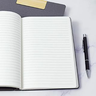 Bamburo PU Executive Notebook with Phone Stand 07