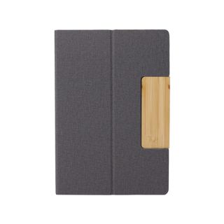 Bamburo PU Executive Notebook with Phone Stand 03