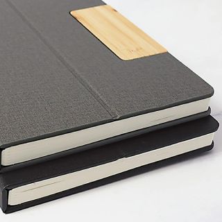 Bamburo PU Executive Notebook with Phone Stand 04