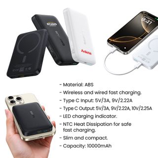 BASEUS EnerFill FM11 Ultra-Mini Magnetic Power Bank 22.5w - 10000mAh 11