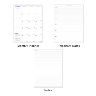 Quality PVC Executive Planner 05