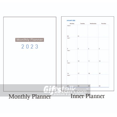 Bonded Paper Based Agenda Planner | Corporate Gifts & Premium ...
