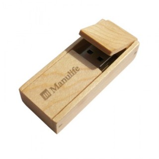 Pandora Wooden USB Flash Drive - 4GB