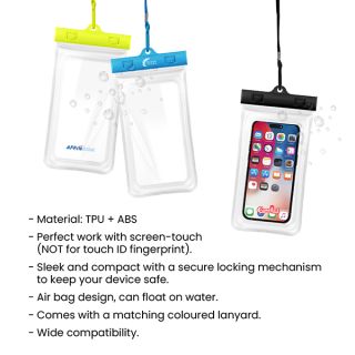 BEACH Air Cushion Waterproof Phone Pouch 10