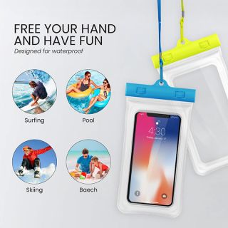 BEACH Air Cushion Waterproof Phone Pouch 08