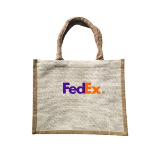 Natural Burlap Jute Tote Bag (320x250x130)