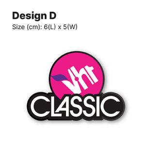 Black Acrylic Name Tag with Magnetic Back 06