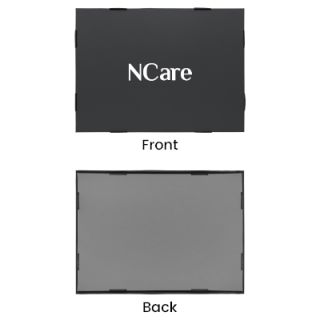 Black Gift Box 1 Compartment with Shredded Paper - M Size 05