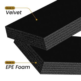 Black Velvet EPE Foam for Slide Gift Box 03