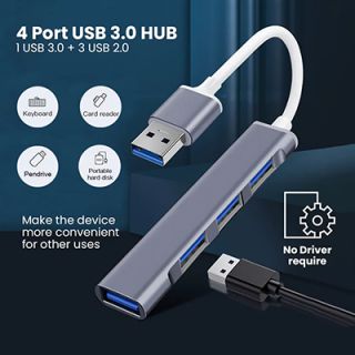 BOLT 4-in-1 USB 3.0 Hub 03