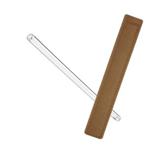 Borosilicate Glass Straw (8x215) with Straw Felt Pouch Set 04