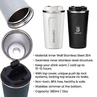 BREW SS Double Wall Tumbler - 380ml 12