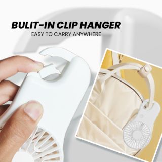 BUCKLE 3 Speed Mini Fan with Stand - 500mAh 07