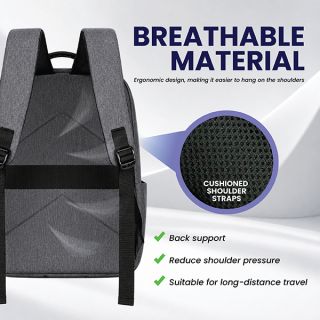 Business Laptop Backpack with External USB Port 07