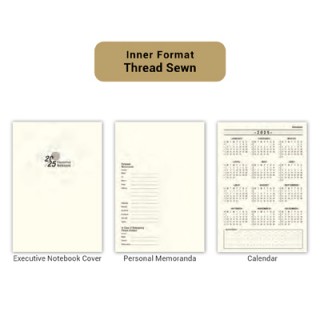 Rosette Perfect Bind Executive PU - A5 Size 11