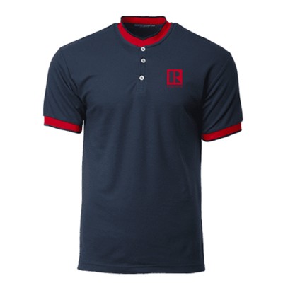 MT North Harbour York Polo 220gsm Mock Neck T-Shirt 01
